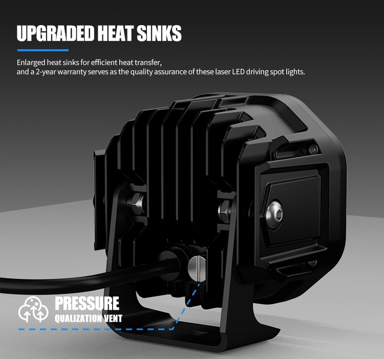 AURORA New Design 6 Inch LED Fog Driving Light 4x4 Offroad Light 4 AURORA New Design 6 Inch LED Fog Driving Light 4x4 Offroad Light - Image 4