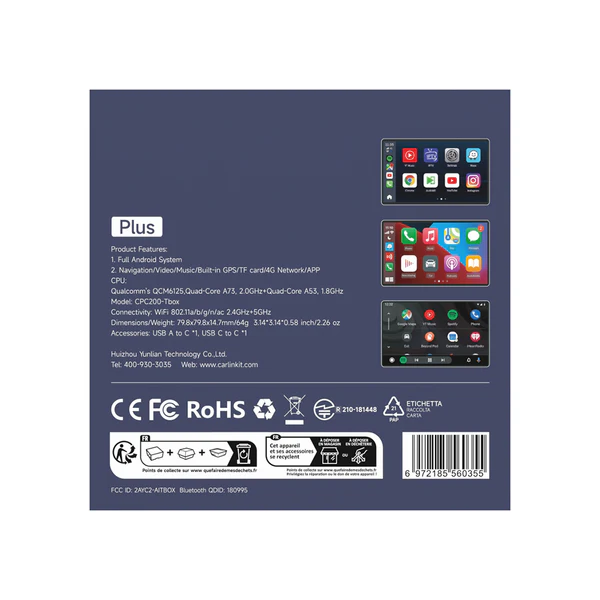 Carlinkit Tbox Plus Android 13.0 Carplay AI Box-Wireless Apple Carplay&Android Auto 2 Carlinkit Tbox Plus Android 13.0 Carplay AI Box-Wireless Apple Carplay&Android Auto - Image 2