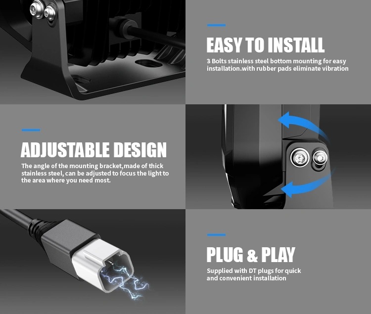 Aurora New Patented 7 Inch Ip69k Waterproof Atv Truck Offroad Led Work Driving Fog Light 4 Aurora New Patented 7 Inch Ip69k Waterproof Atv Truck Offroad Led Work Driving Fog Light - Image 4