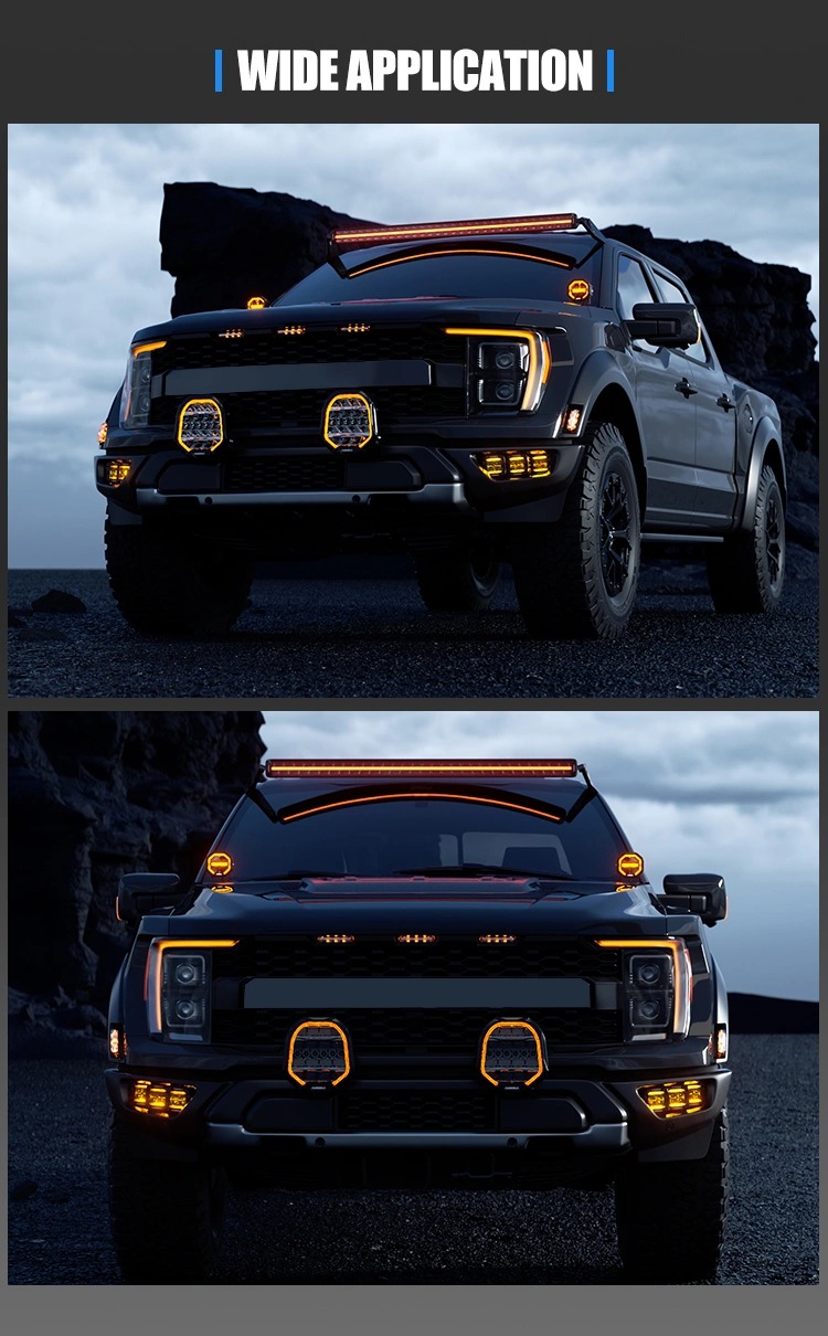 Aurora New Patented 7 Inch Ip69k Waterproof Atv Truck Offroad Led Work Driving Fog Light 5 Aurora New Patented 7 Inch Ip69k Waterproof Atv Truck Offroad Led Work Driving Fog Light - Image 5