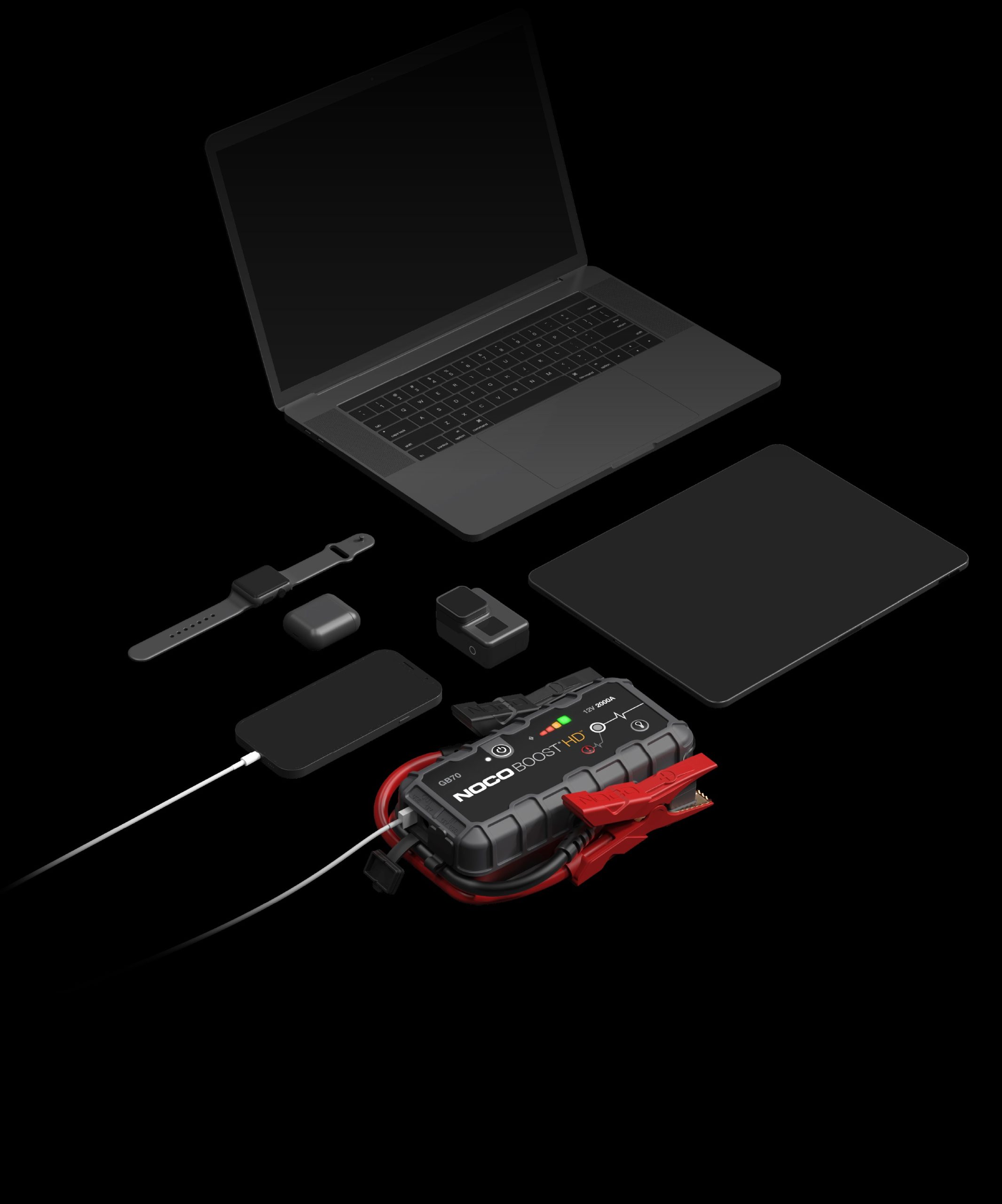 GB70 2000A 12V Boost HD UltraSafe Jump Starter 4 GB70 2000A 12V Boost HD UltraSafe Jump Starter - Image 4