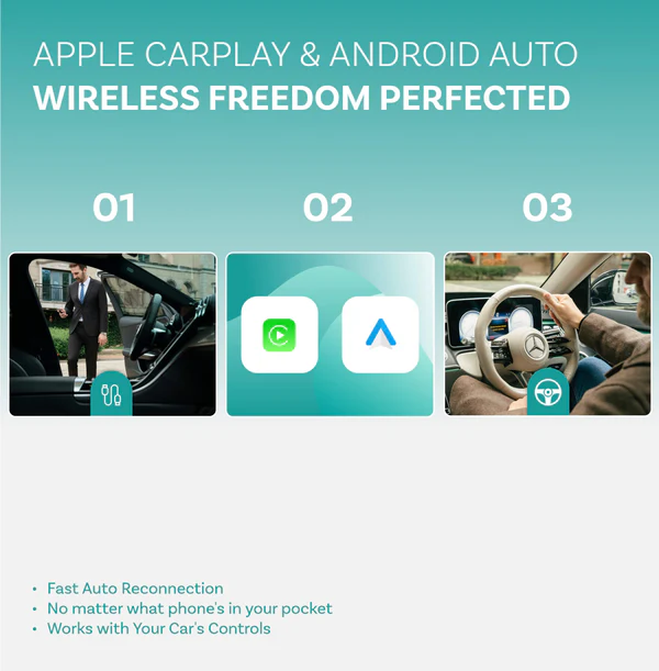 Play2Video Ultra Wireless CarPlay/Android Auto All-in-1 Adapter 6 Play2Video Ultra Wireless CarPlay/Android Auto All-in-1 Adapter - Image 6
