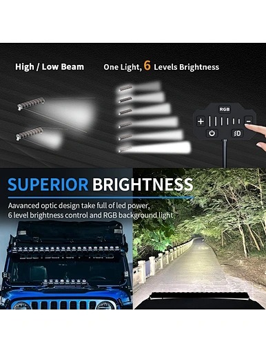 AURORA 50" Evolve Led Light Bar 4 AURORA 50" Evolve Led Light Bar - Image 4