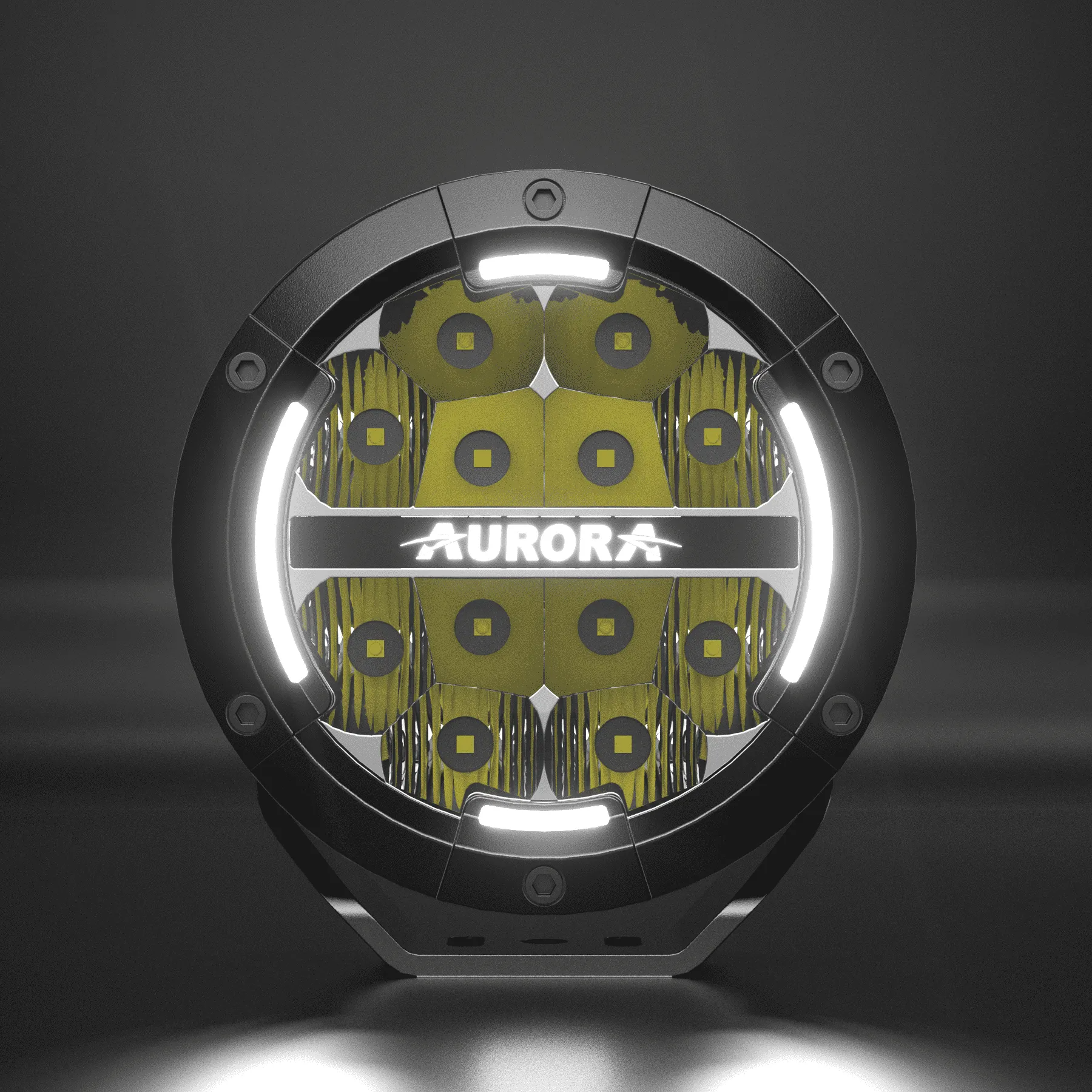 AURORA 5 inch Dual-color DRL Offroad Driving Light 6 AURORA 5 inch Dual-color DRL Offroad Driving Light - Image 6