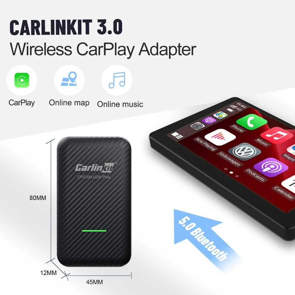 Carlinkit 3.0 Apple CarPlay Wireless Dongle Activator 2 Carlinkit 3.0 Apple CarPlay Wireless Dongle Activator - Image 2