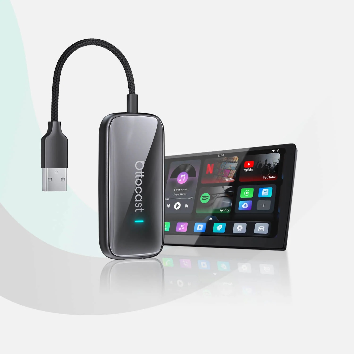 Play2Video Pro Wireless CarPlay/ Android Auto All-in-one Adapter 1 Play2Video Pro Wireless CarPlay/ Android Auto All-in-one Adapter