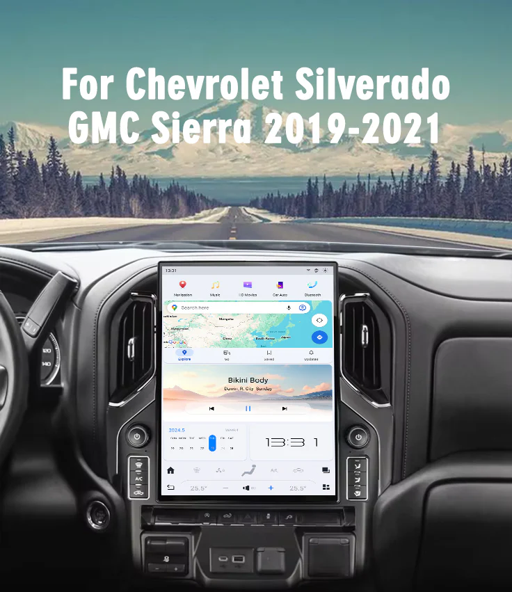 GM-SCREEN-1923S - 15.6" Screen Upgrade for 2019-2026 Silverado and Sierra 5 GM-SCREEN-1923S - 15.6" Screen Upgrade for 2019-2026 Silverado and Sierra - Image 5