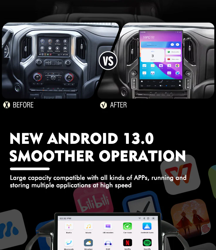 GM-SCREEN-1923S - 15.6" Screen Upgrade for 2019-2026 Silverado and Sierra 6 GM-SCREEN-1923S - 15.6" Screen Upgrade for 2019-2026 Silverado and Sierra - Image 6