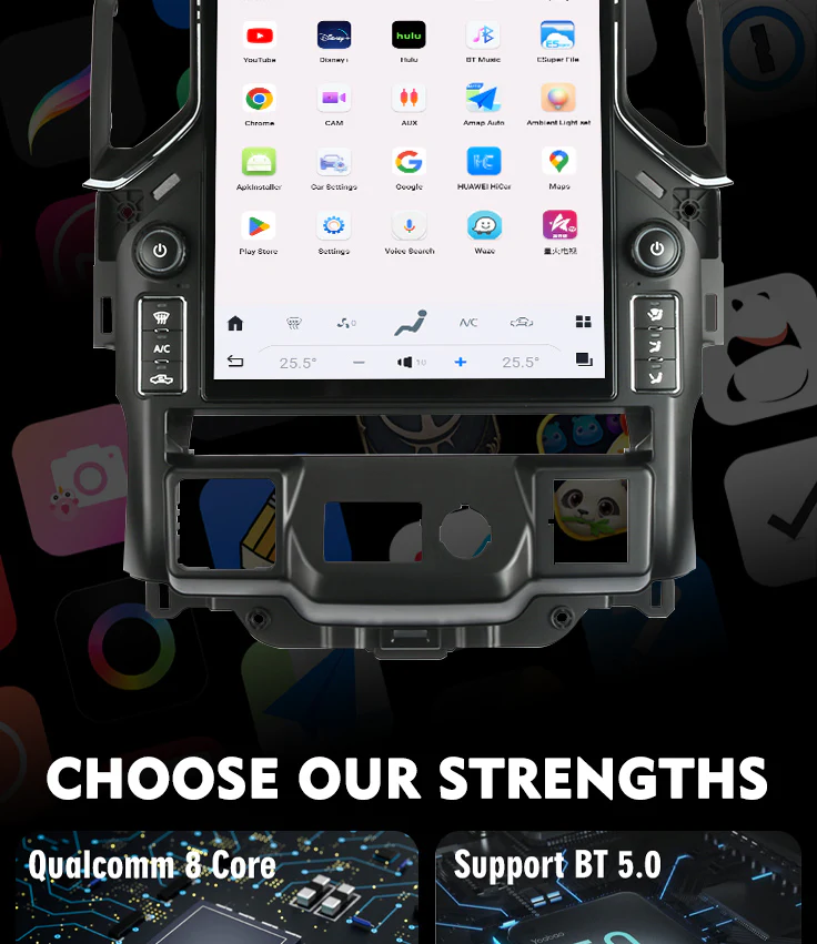 GM-SCREEN-1923S - 15.6" Screen Upgrade for 2019-2026 Silverado and Sierra 7 GM-SCREEN-1923S - 15.6" Screen Upgrade for 2019-2026 Silverado and Sierra - Image 7